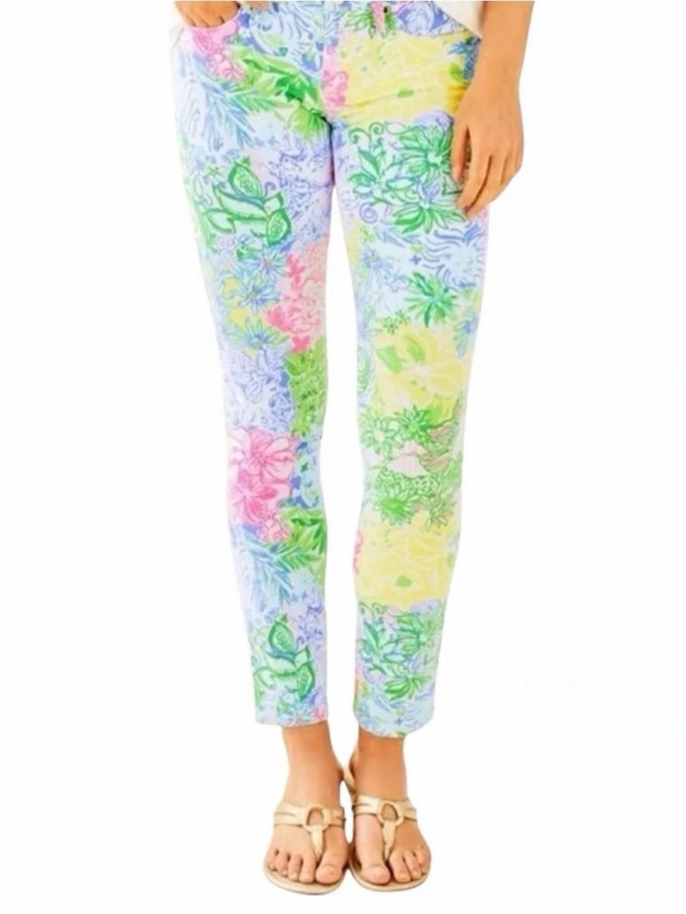 LILLY PULITZER South Ocean Skinny Jeans/Pants